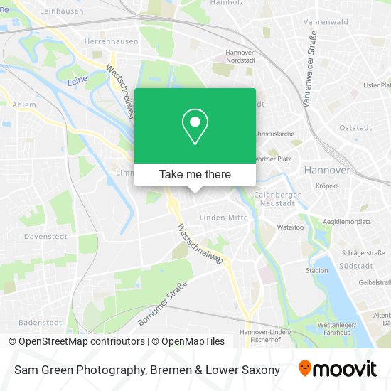 Sam Green Photography map