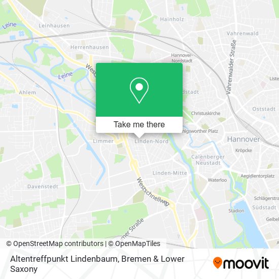 Altentreffpunkt Lindenbaum map
