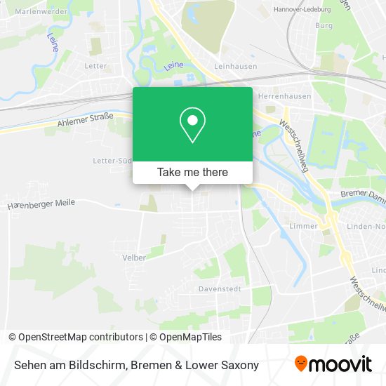 Sehen am Bildschirm map