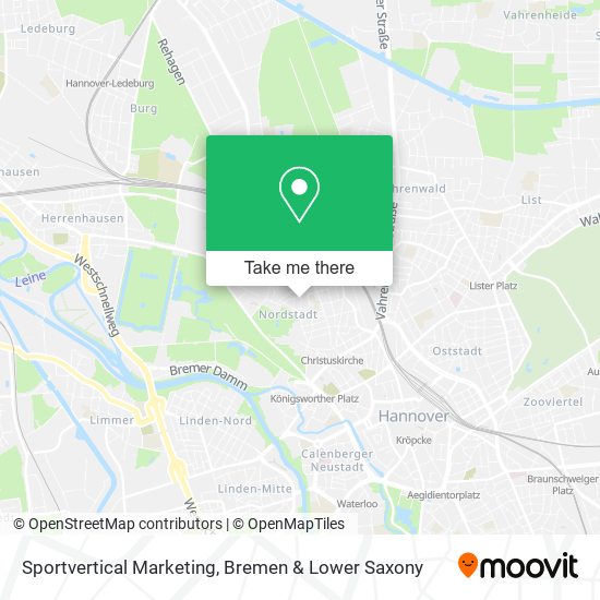 Sportvertical Marketing map