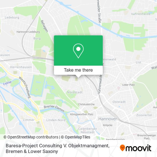 Baresa-Project Consulting V. Objektmanagment map