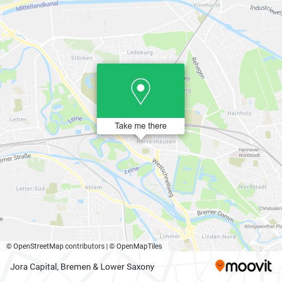 Jora Capital map
