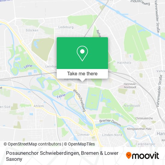 Posaunenchor Schwieberdingen map