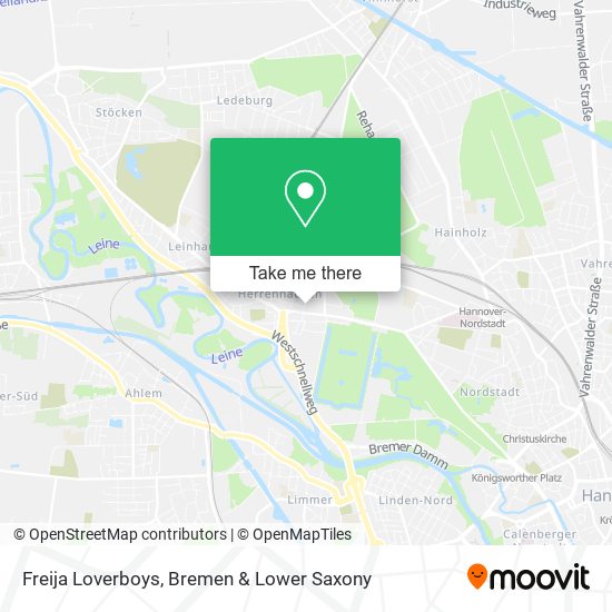 Freija Loverboys map