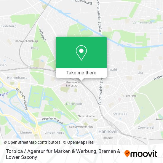 Карта Torbica / Agentur für Marken & Werbung