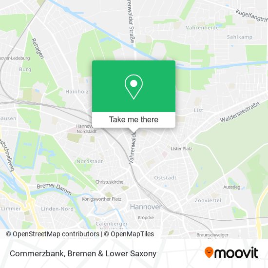 Commerzbank map