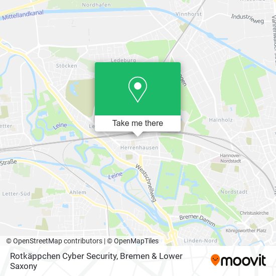 Rotkäppchen Cyber Security map