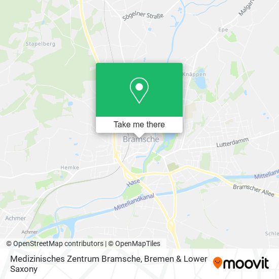 Medizinisches Zentrum Bramsche map