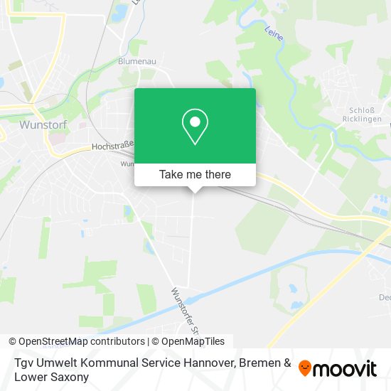 Tgv Umwelt Kommunal Service Hannover map