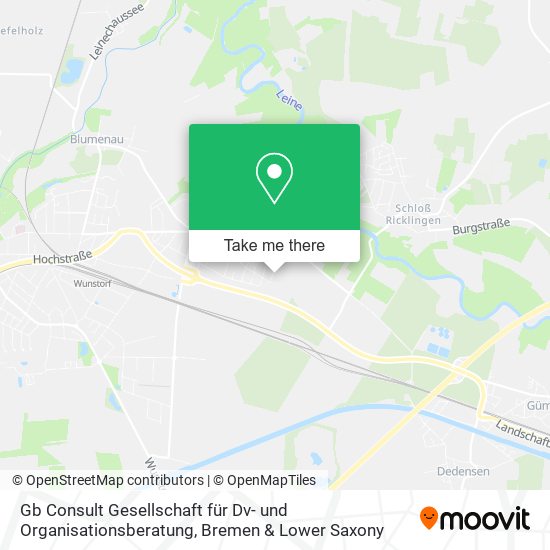 Gb Consult Gesellschaft für Dv- und Organisationsberatung map