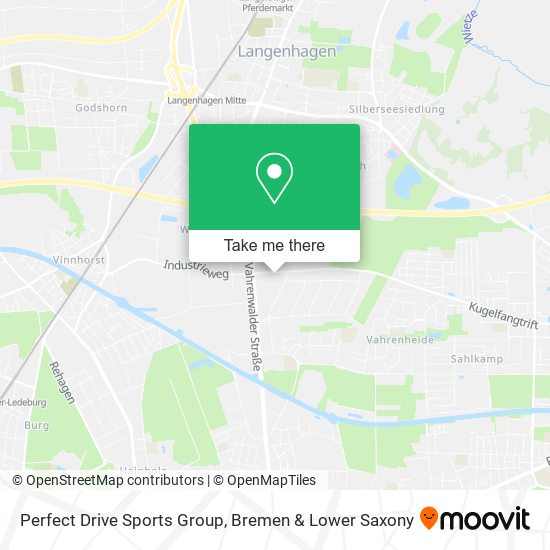 Perfect Drive Sports Group map