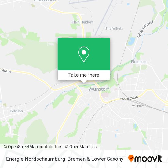 Energie Nordschaumburg map