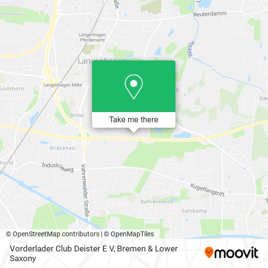 Vorderlader Club Deister E V map