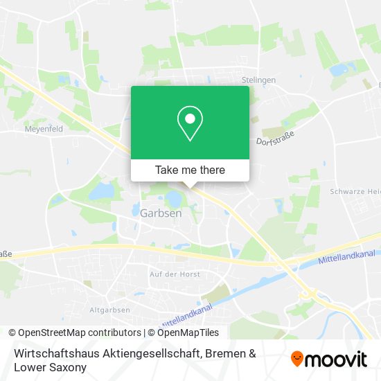 Wirtschaftshaus Aktiengesellschaft map