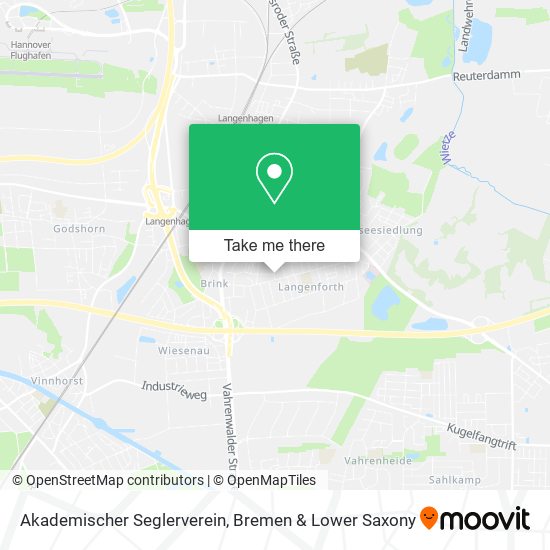 Akademischer Seglerverein map