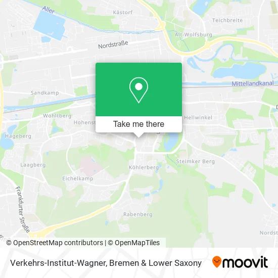 Карта Verkehrs-Institut-Wagner