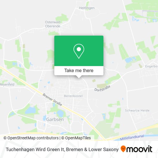 Tuchenhagen Wird Green It map