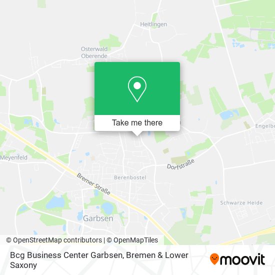 Bcg Business Center Garbsen map