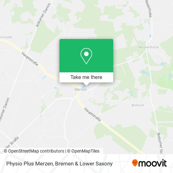 Physio Plus Merzen map