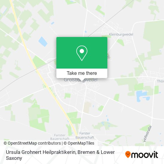 Ursula Grohnert Heilpraktikerin map
