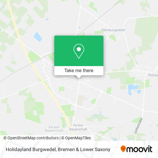 Holidayland Burgwedel map