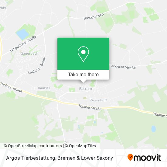 Argos Tierbestattung map