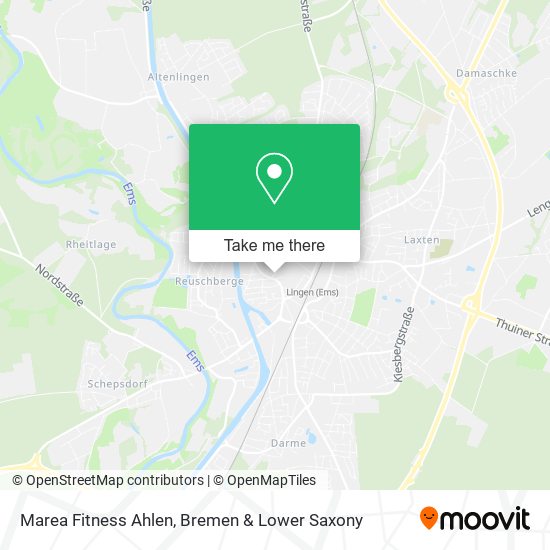 Marea Fitness Ahlen map