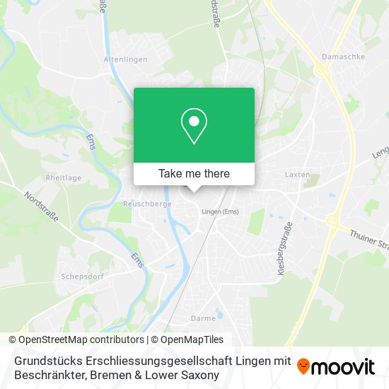 Grundstücks Erschliessungsgesellschaft Lingen mit Beschränkter map