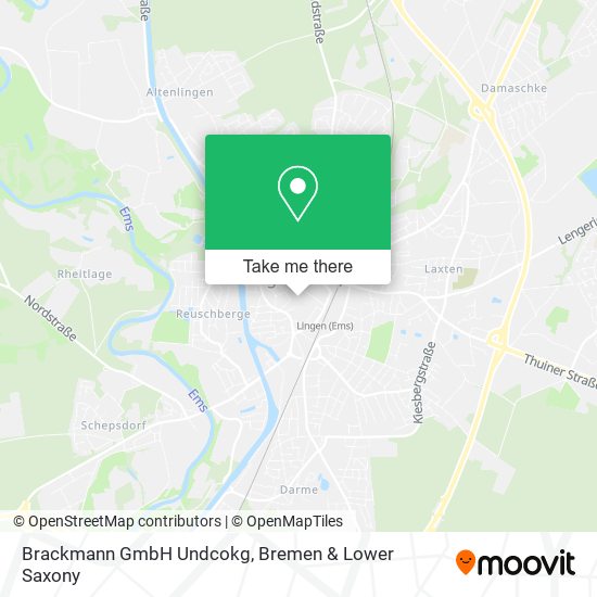 Brackmann GmbH Undcokg map