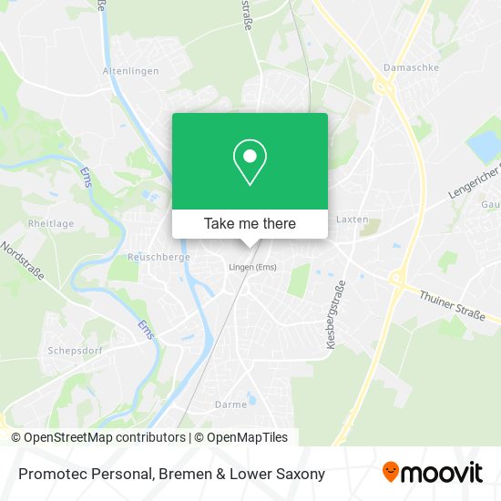 Promotec Personal map
