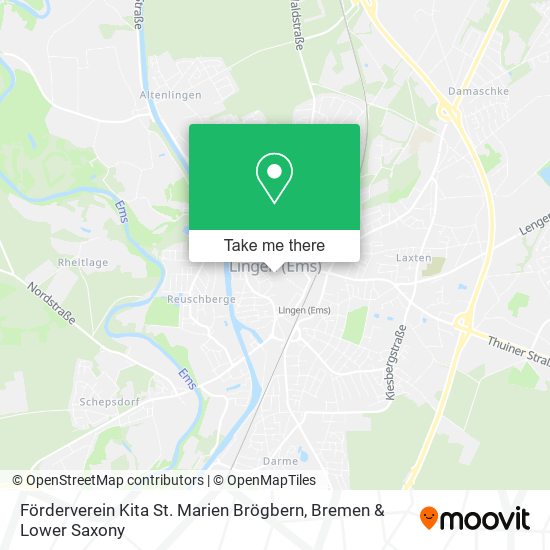 Förderverein Kita St. Marien Brögbern map