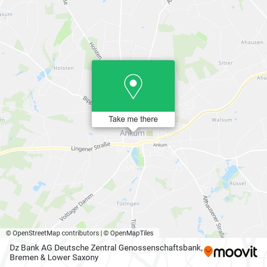 Dz Bank AG Deutsche Zentral Genossenschaftsbank map