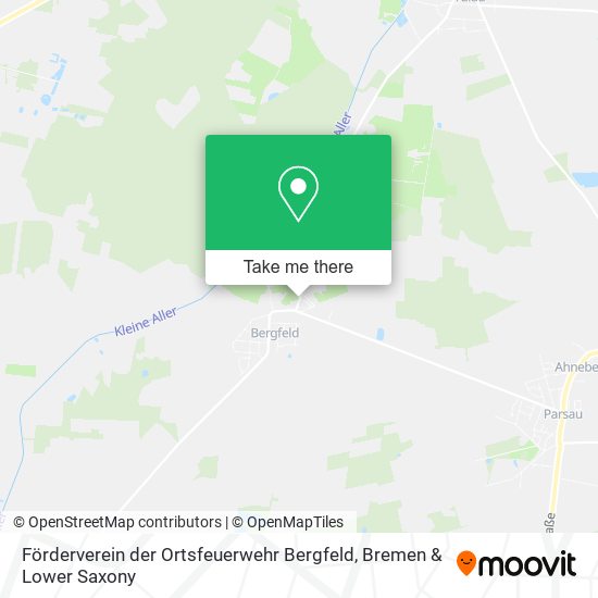 Förderverein der Ortsfeuerwehr Bergfeld map