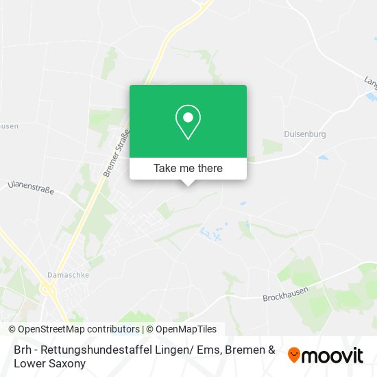 Brh - Rettungshundestaffel Lingen/ Ems map