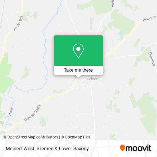 Meinert West map