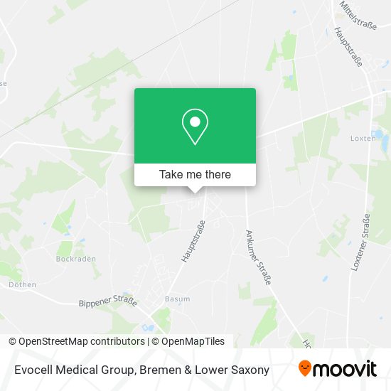 Evocell Medical Group map