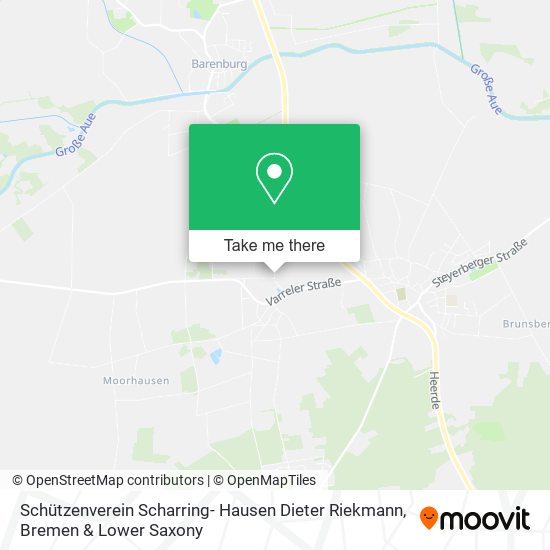 Карта Schützenverein Scharring- Hausen Dieter Riekmann
