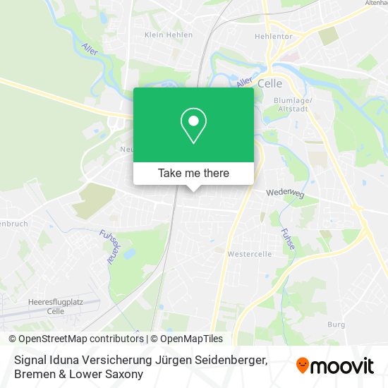Signal Iduna Versicherung Jürgen Seidenberger map