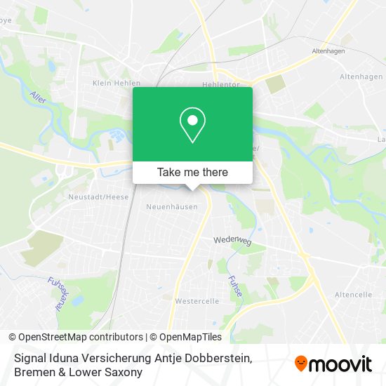 Signal Iduna Versicherung Antje Dobberstein map