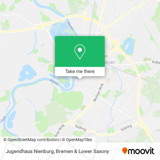 Jugendhaus Nienburg map