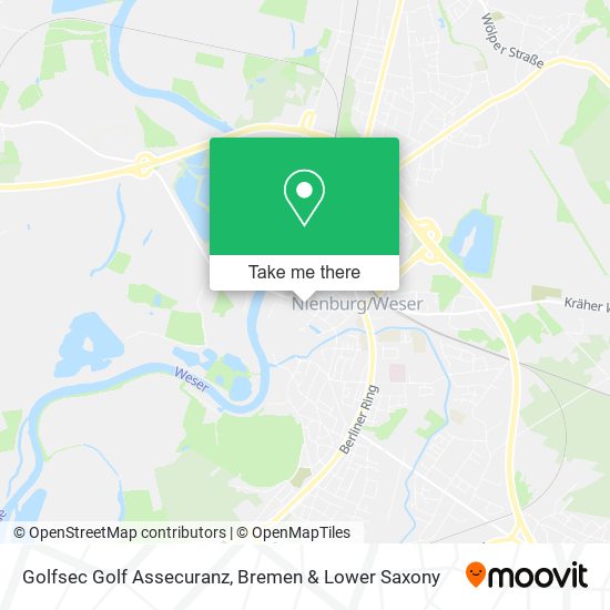 Golfsec Golf Assecuranz map