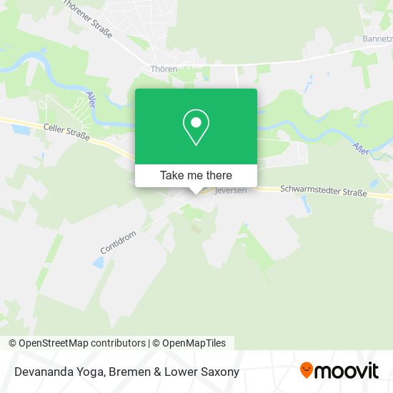 Devananda Yoga map