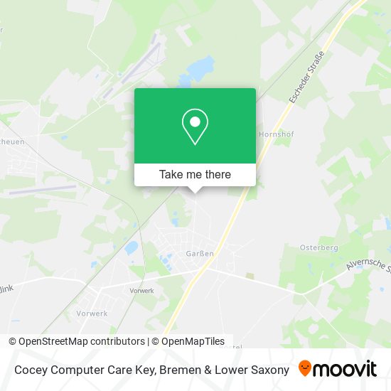 Cocey Computer Care Key map