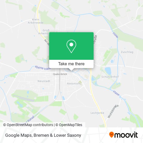 Google Maps map