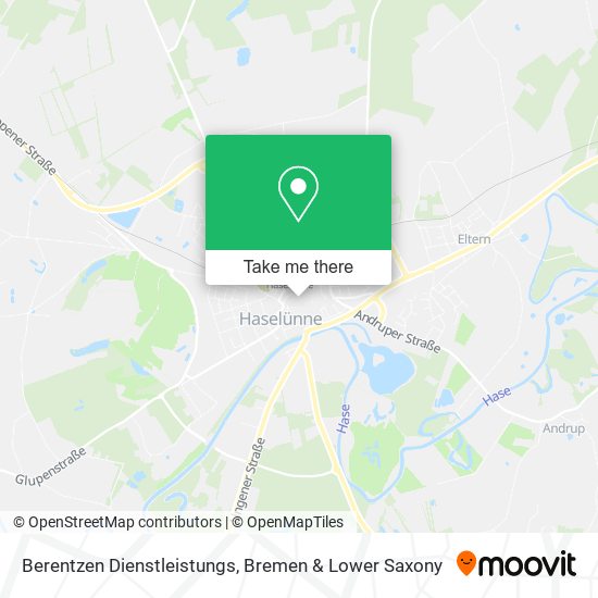 Berentzen Dienstleistungs map