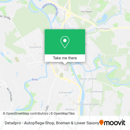 Detailpro - Autopflege-Shop map