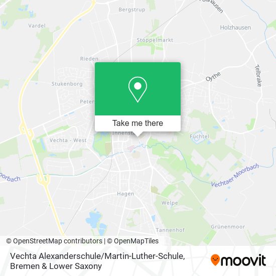 Vechta Alexanderschule / Martin-Luther-Schule map