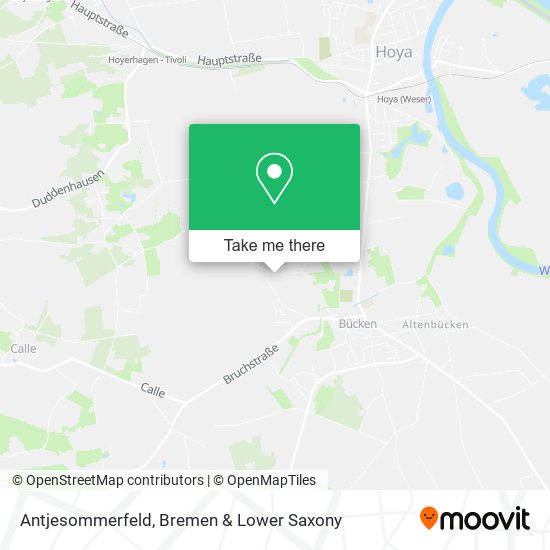 Antjesommerfeld map
