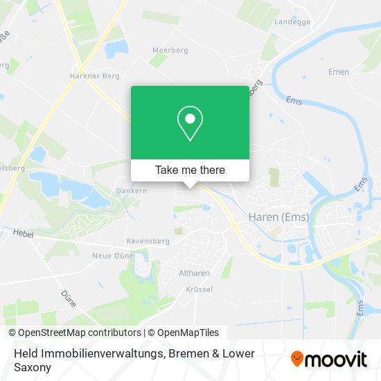 Held Immobilienverwaltungs map