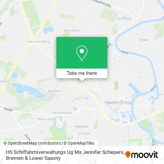 HS Schiffahrtsverwaltungs Ug Ms Jennifer Schepers map